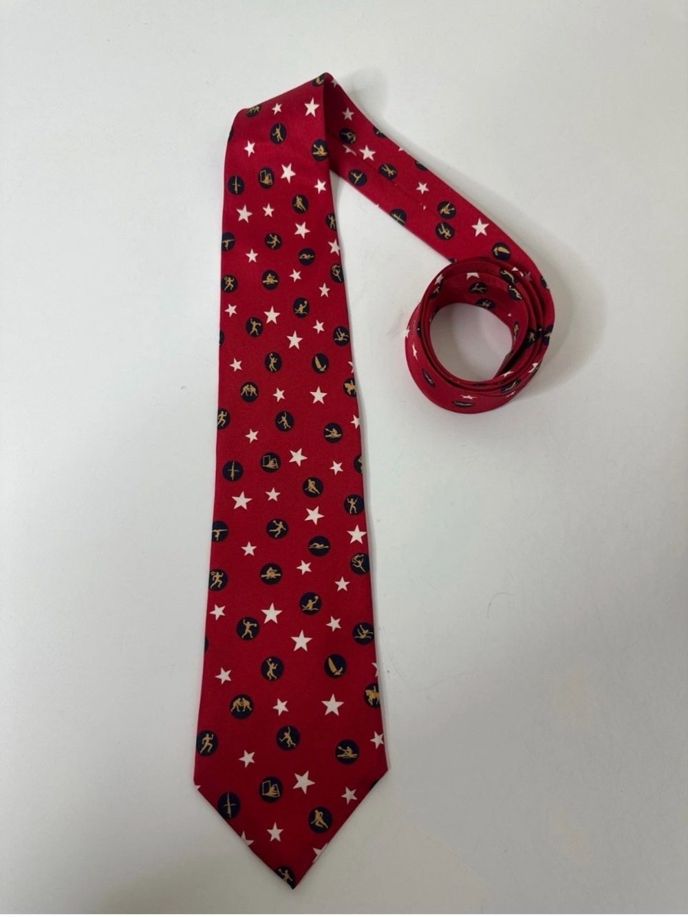 Champion 100% silk Atlanta Olympic Games Men’s Tie